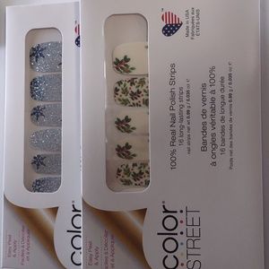 Color Street Berry Merry and Ice Ice Maybe